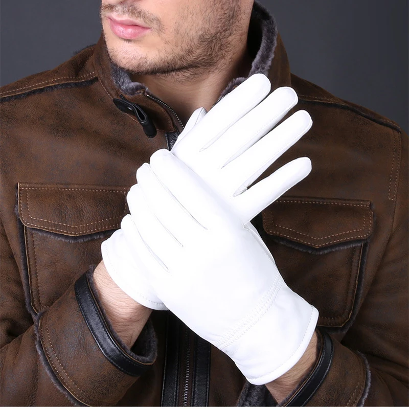 Men'S Fashion Gloves - Erkekler Kadınlar Için 2025 Kış Hakiki