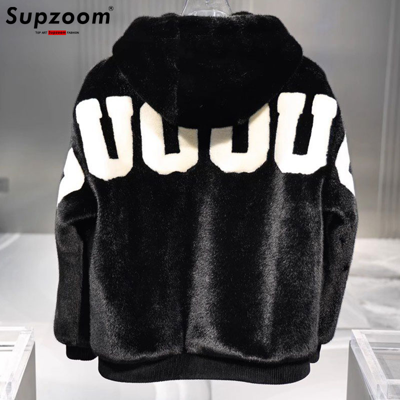 Men'S Fashion Zipper Jacket - Supzoom 2023 yeni varış imitasyon tavşan