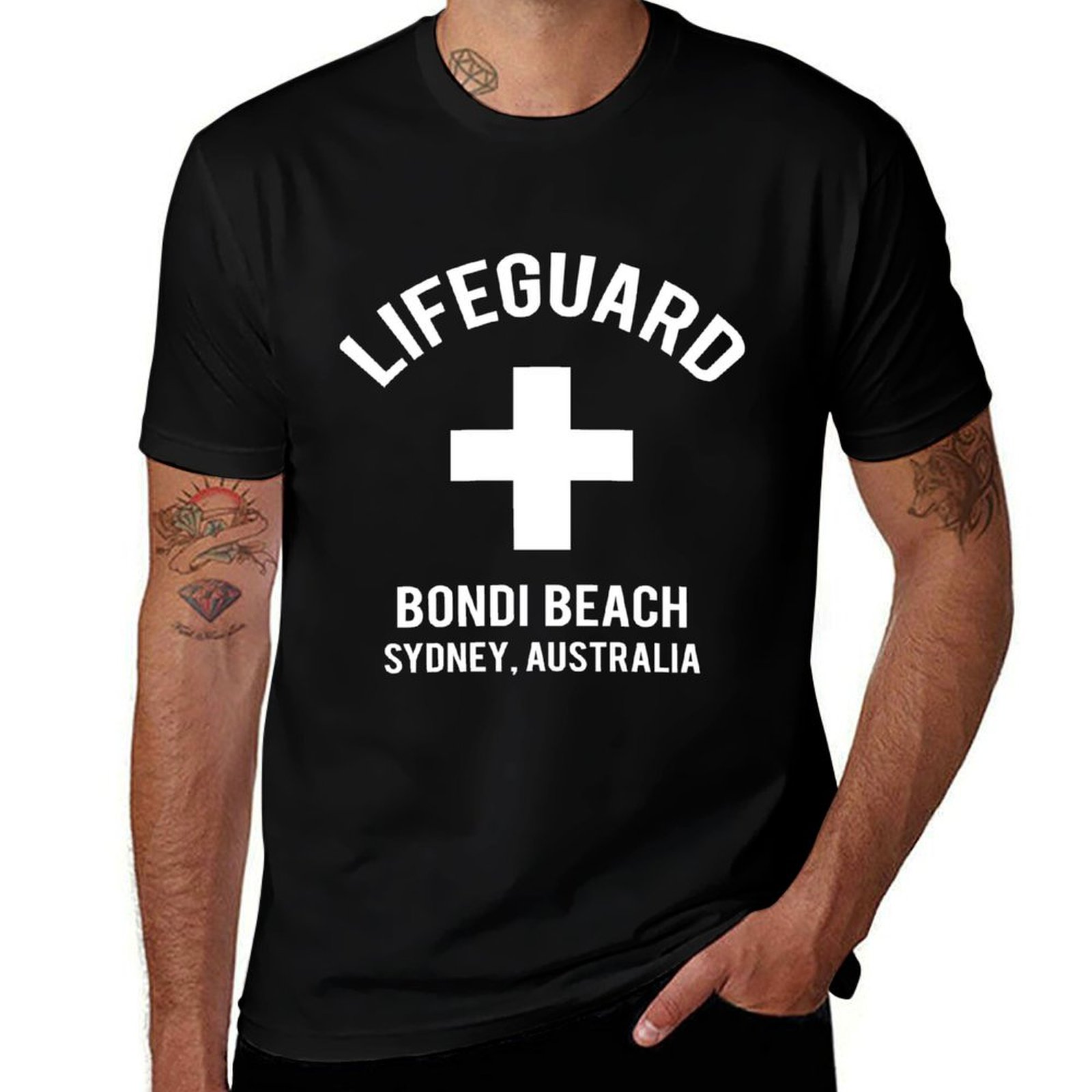 Men'S Fashion Sydney - Cankurtaran Bondi Beach Sydney, Avustralya, Sahil