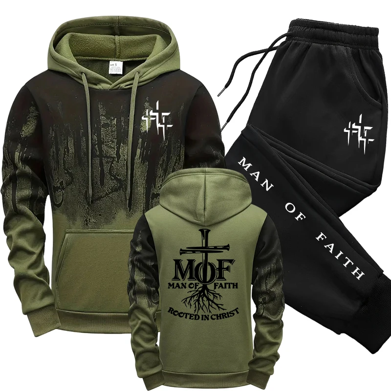 Men'S Fashion For 2026 - Man of Faith Erkek Eşofman Takımı