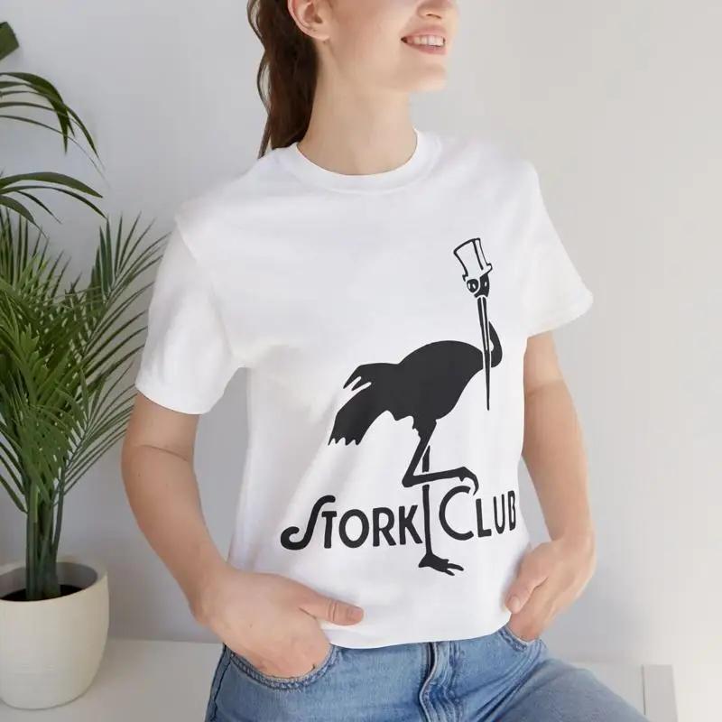 1950S Fashion Men'S - Vintage New York Tişörtü The Stork