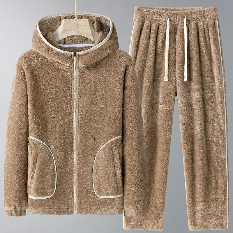Men'S Fashion For 2026 - 2026 Kış Yeni Erkek Kapüşonlu Takımı,