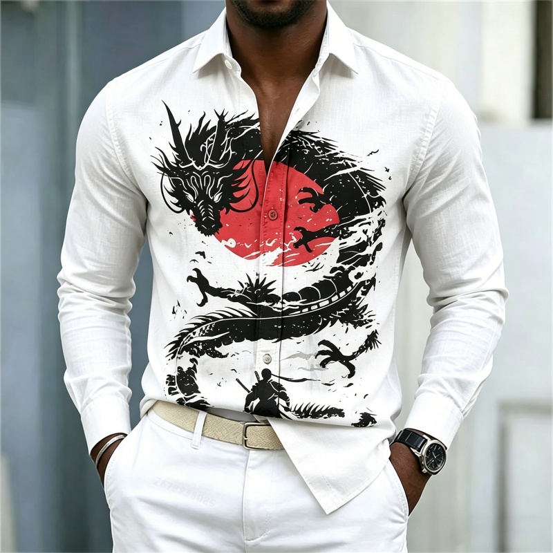 Men'S Fashion For 2026 - 2026 Yeni Erkek Gömleği Beyaz Siyah