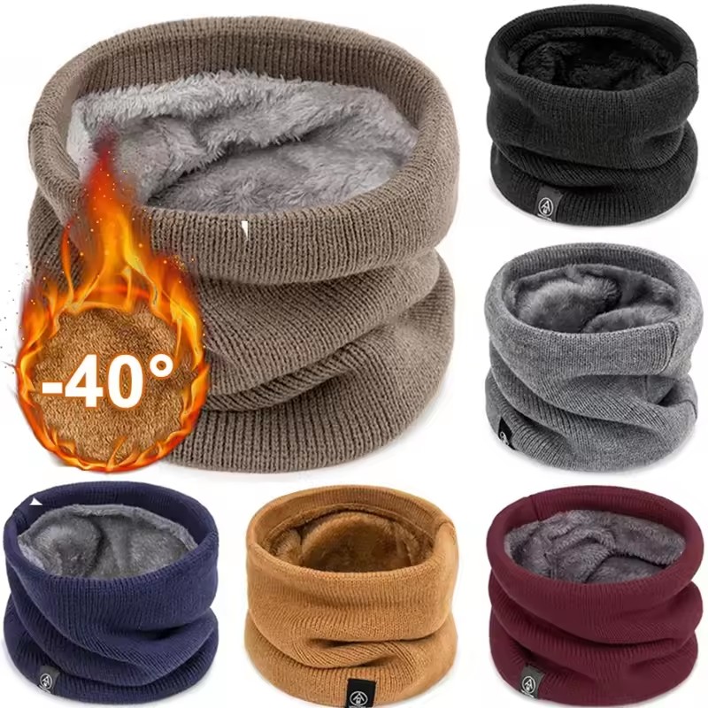 Men'S Fashion Gloves - Moda Yumuşak Örme Boyun Isıtıcı Spor