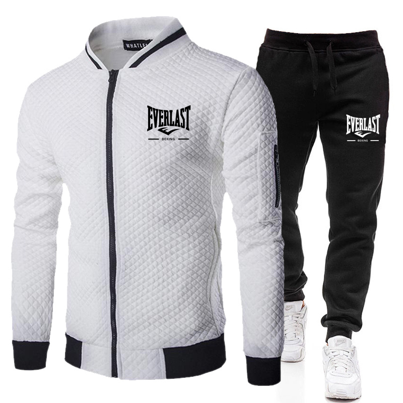 Men'S Fashion Zipper Jacket - EVERLAST BOXING İlkbahar ve Sonbahar Erkek