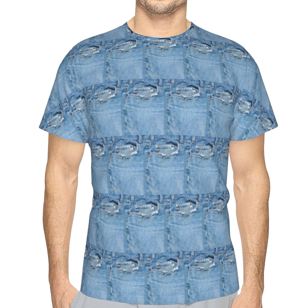Jeans Shirt Fashion For Men - SADECE Eski Kot Pantolonun Fotoğrafı -