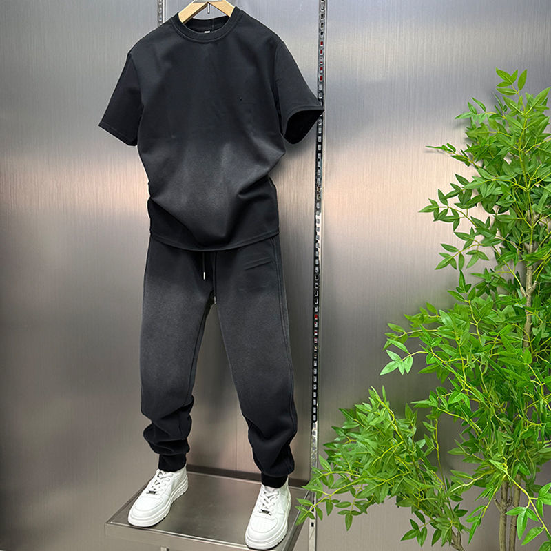 Men'S Fashion Pants 2025 - 2025 Yaz Modası Günlük Set Üst+Alt