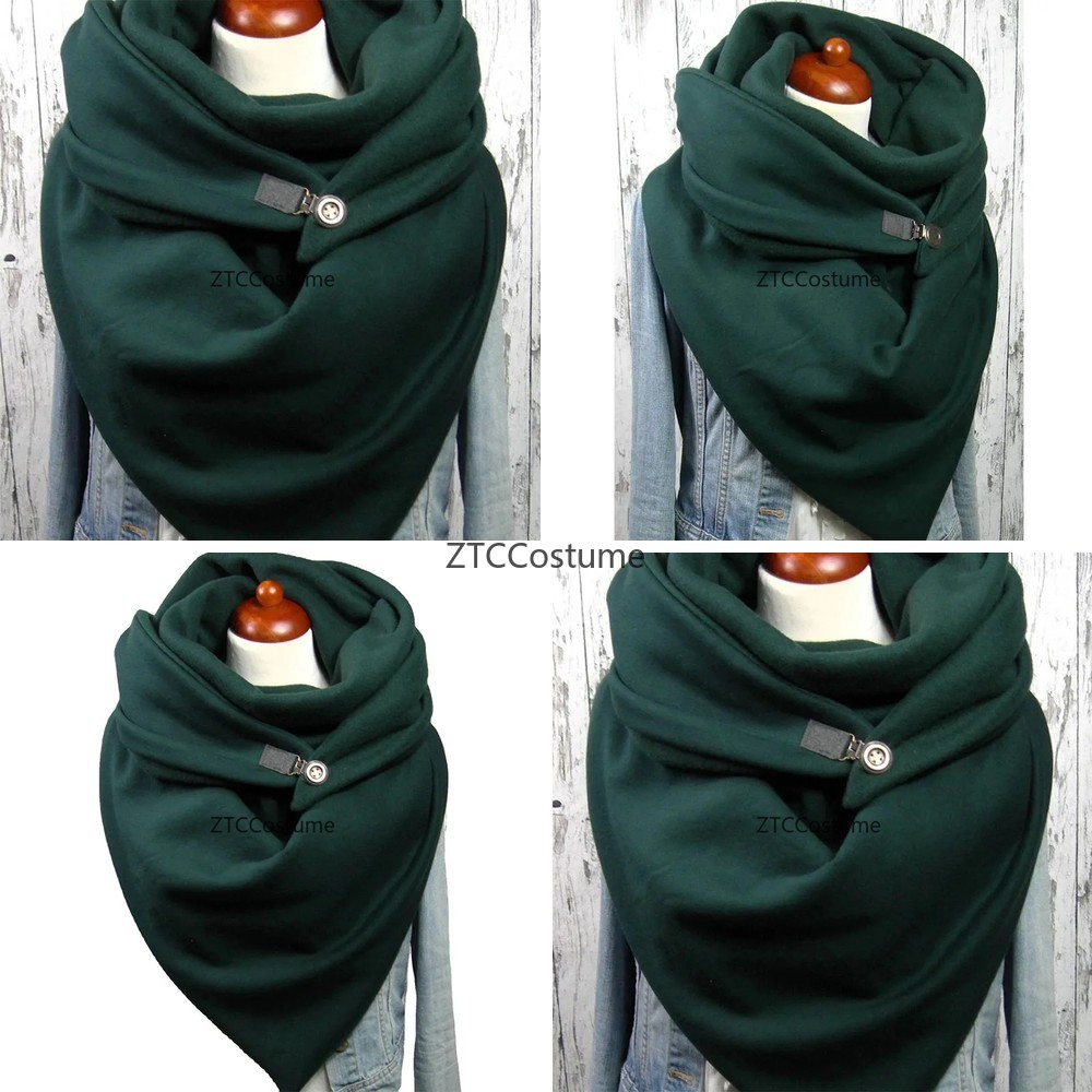 Mens Fashion Poncho - Cosplay Unisex Pamuklu Tüp Eşarp Kış