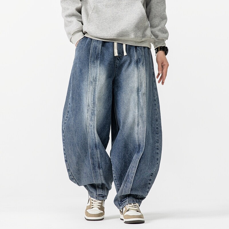Men'S Fashion Pants 2025 - 2025 Yeni Vintage Harem Pantolon Erkekler