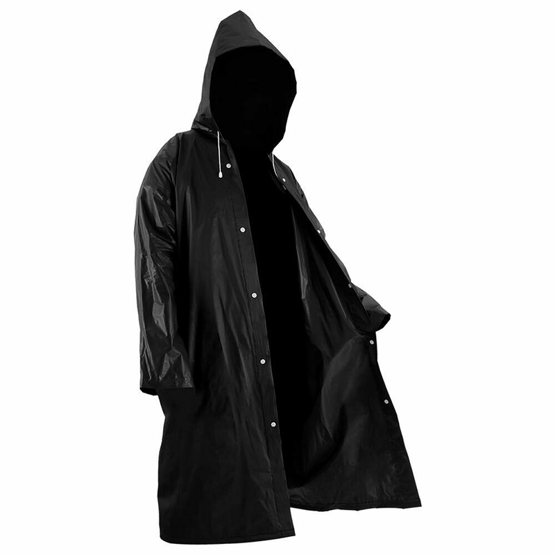 Mens Fashion Poncho - Moda Açık Hava Erkek Kalın Yağmurluk