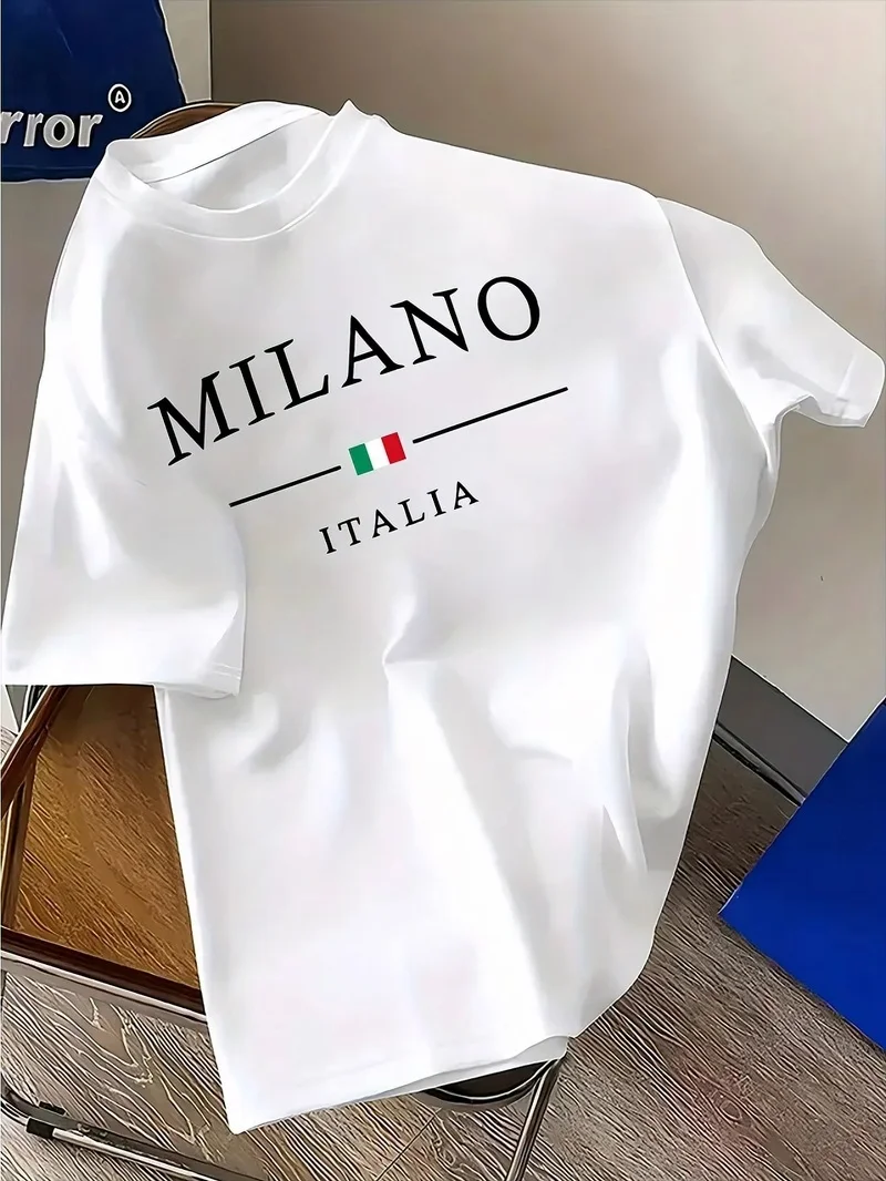 Milan Men'S Fashion - Yaz Modası Erkek Çocuk Tişörtü %100