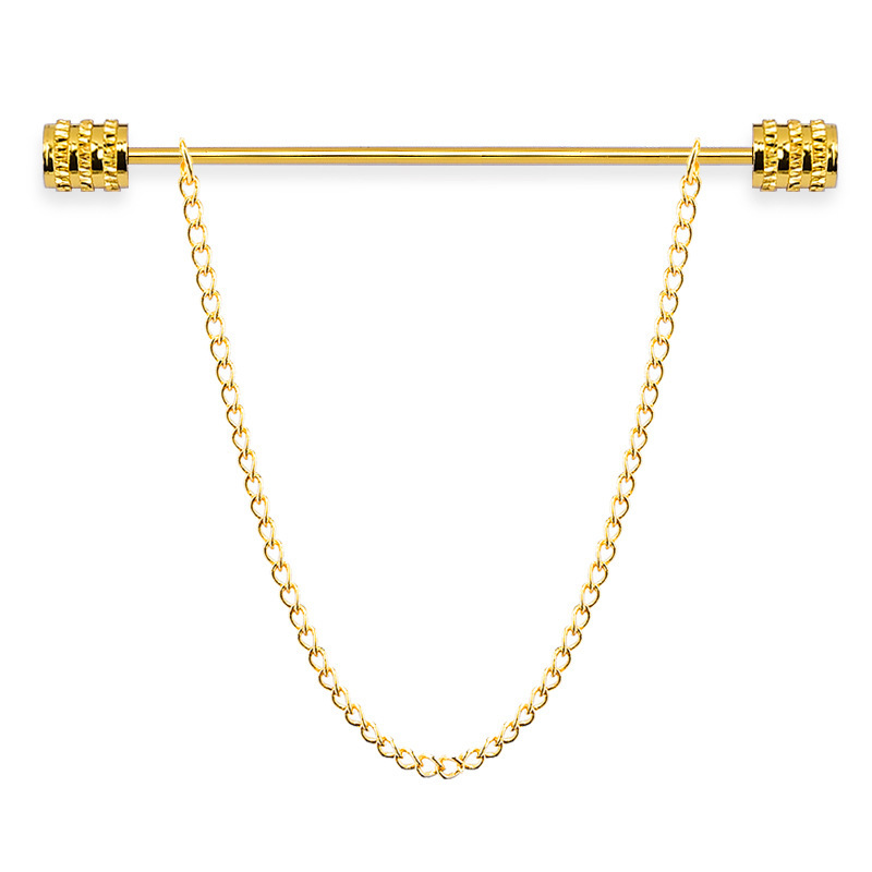 Men'S Fashion Jewelry - Yeni erkek broş gömlek için stand