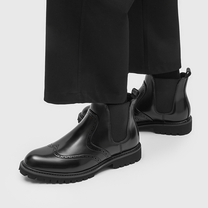Men'S Fashion For Wedding - Erkek moda düğün partisi chelsea botları