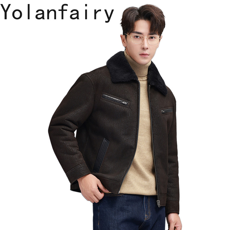 YOLANFAIRY Vintage Moda Doğal  - Men'S Fashion Zipper Jacket incelemesi ve fiyatı
