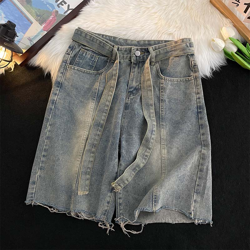 Yaz Ince Saçaklı Kot Şort Japo - Men'S Fashion Trousers incelemesi ve fiyatı