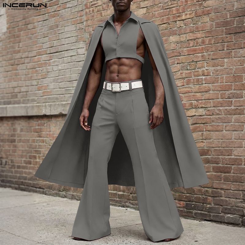 INCERUN Erkek Setleri Düz Renk - Men'S Fashion Pants incelemesi ve fiyatı