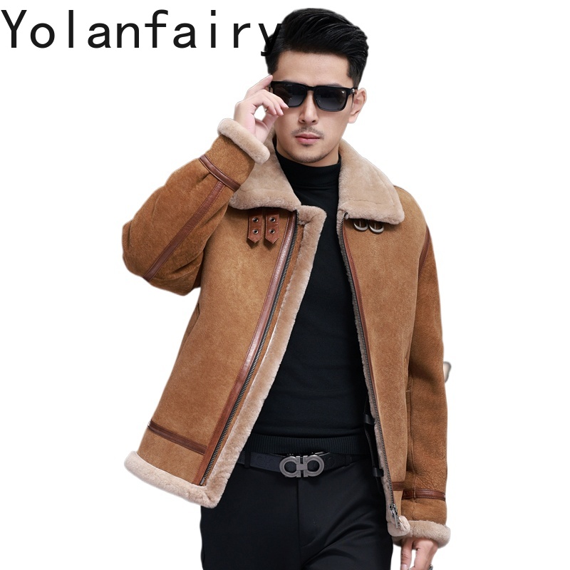 YOLANFAIRY Yüksek Kaliteli Ger - Men'S Fashion Zipper Jacket incelemesi ve fiyatı