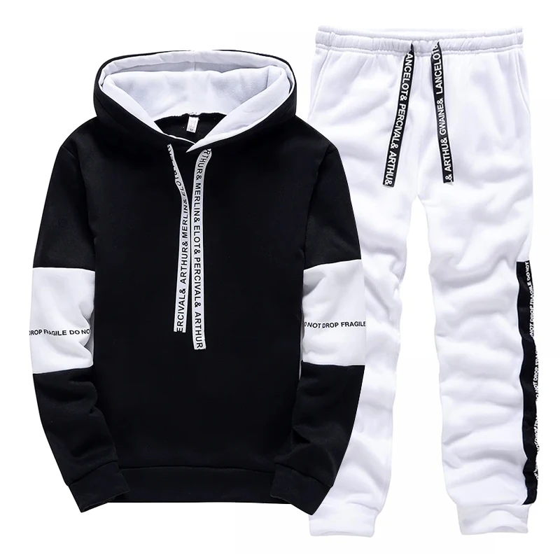 Siyah Beyaz erkek Eşofman Moda - Men'S Fashion Pants incelemesi ve fiyatı