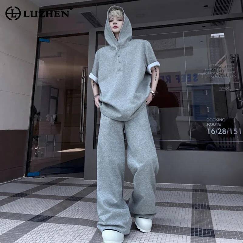 LUZHEN Orijinal Üstleri Kollu  - Men'S Fashion Pants incelemesi ve fiyatı