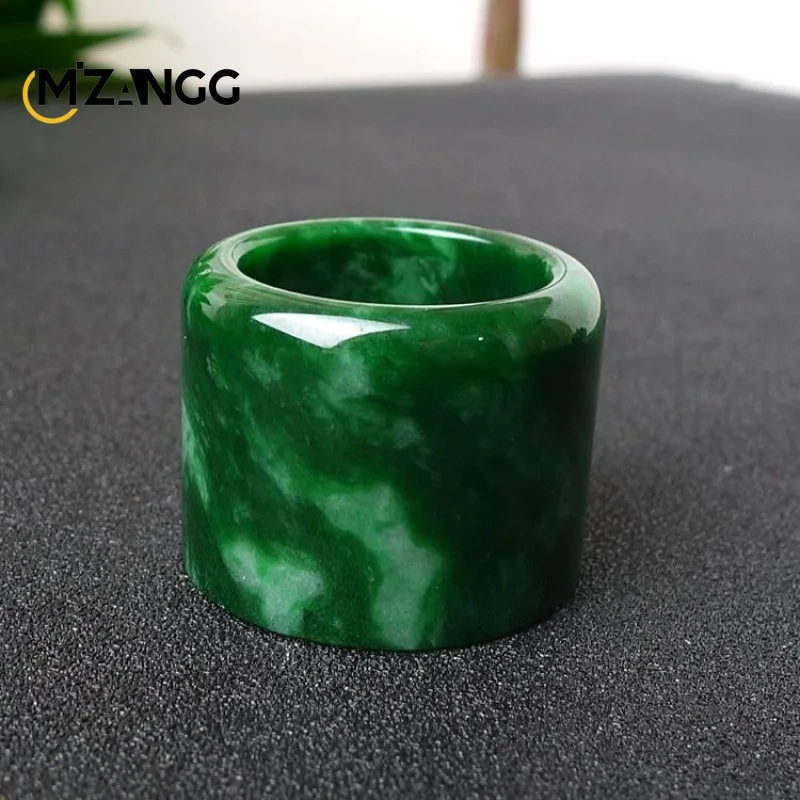 Doğal Myanmar Jadeite yüzük çi - Men'S Fashion For Wedding incelemesi ve fiyatı