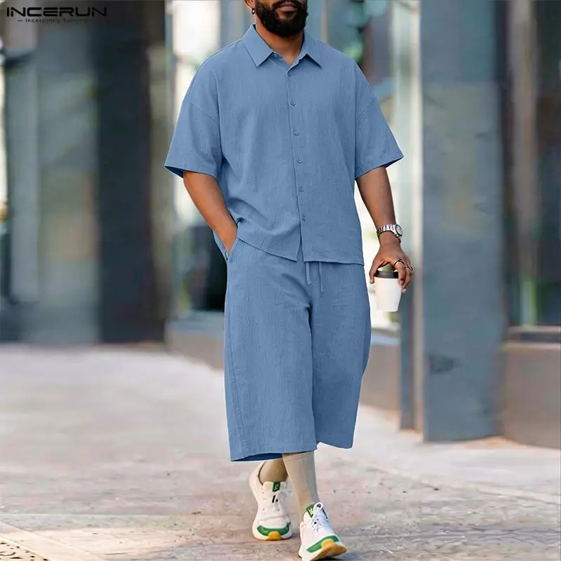 INCERUN erkek Setleri Katı Yak - Men'S Fashion Pants incelemesi ve fiyatı