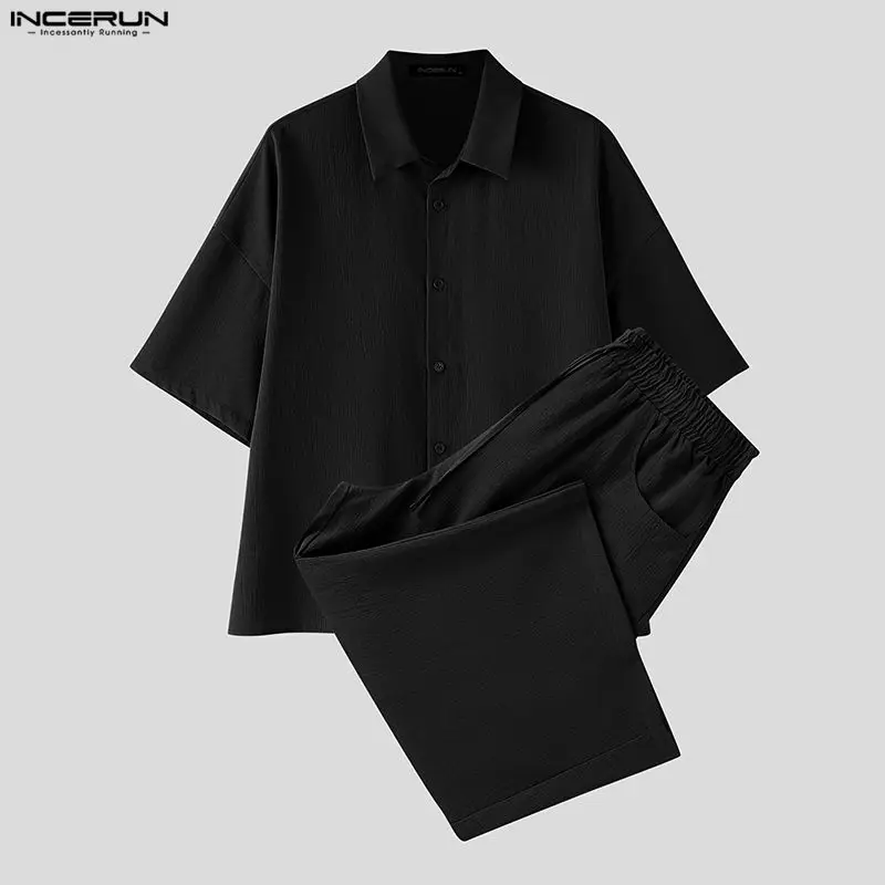 INCERUN erkek Setleri Katı Yak - Men'S Fashion Pants incelemesi ve fiyatı
