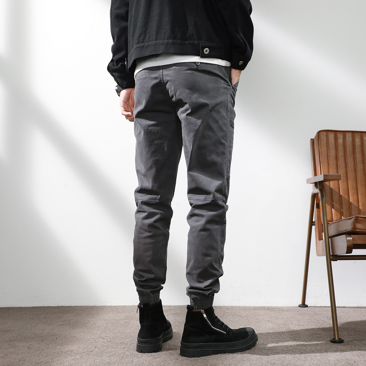 Amerikan tarzı yeni moda erkek - Men'S Fashion Trousers incelemesi ve fiyatı