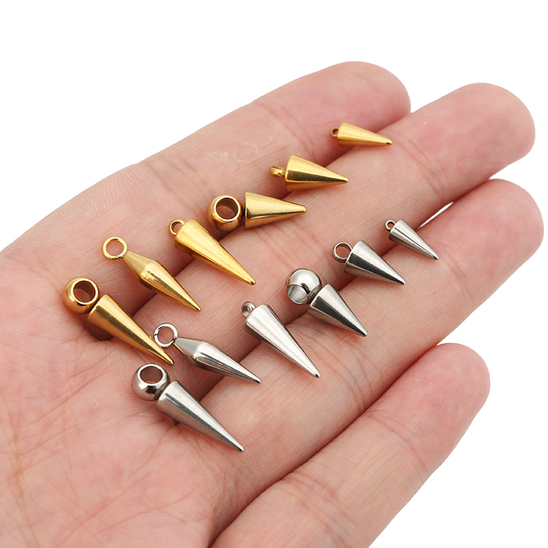 10 adet Paslanmaz Çelik Koni C - Men'S Fashion Jewelry incelemesi ve fiyatı