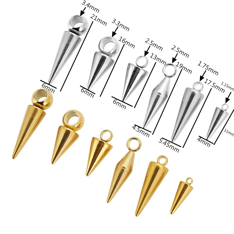 10 adet Paslanmaz Çelik Koni C - Men'S Fashion Jewelry incelemesi ve fiyatı