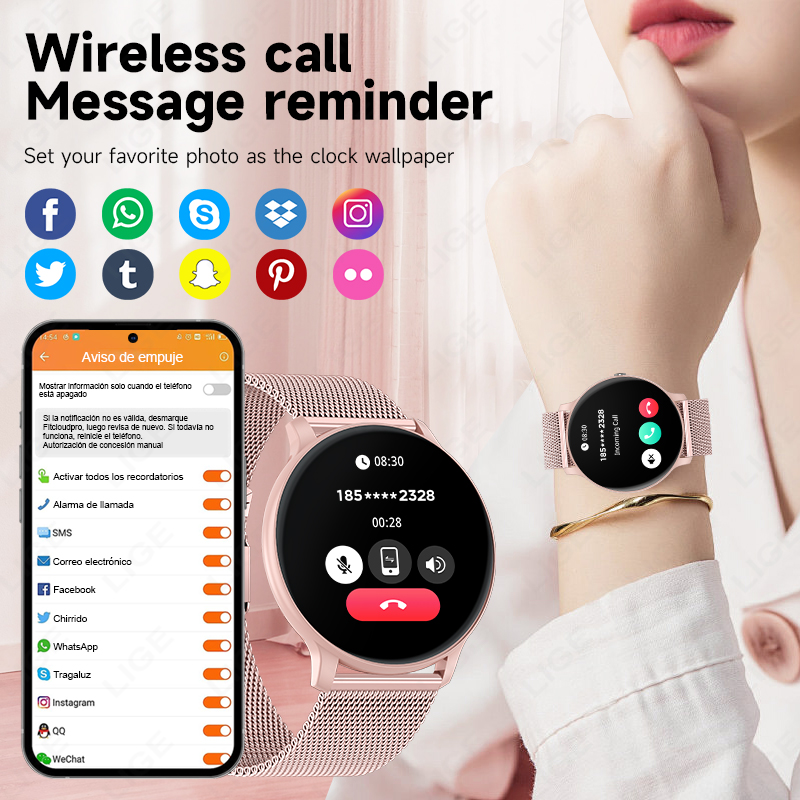 2026 yeni kadın Bluetooth çağr - Men'S Fashion Week 2026 incelemesi ve fiyatı