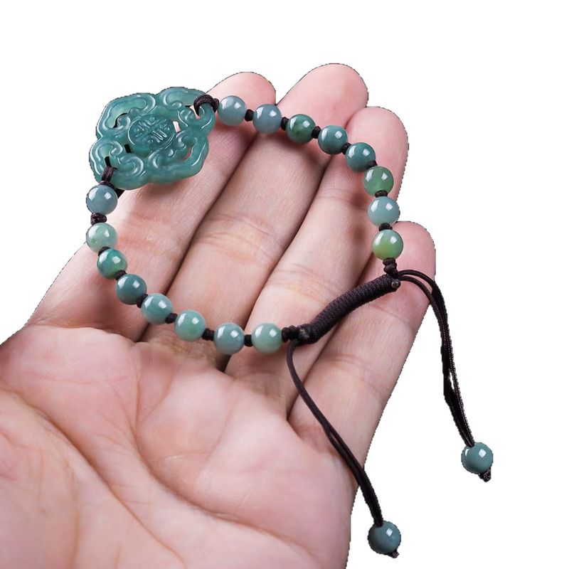 Doğal Yeşim A Sınıfı Bileklik  - Men'S Fashion Jewelry incelemesi ve fiyatı