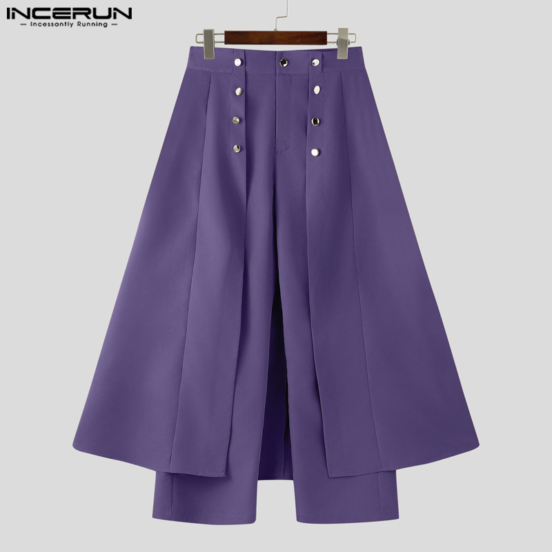 INCERUN Erkekler Düzensiz Pant - Men'S Fashion Pants 2025 incelemesi ve fiyatı