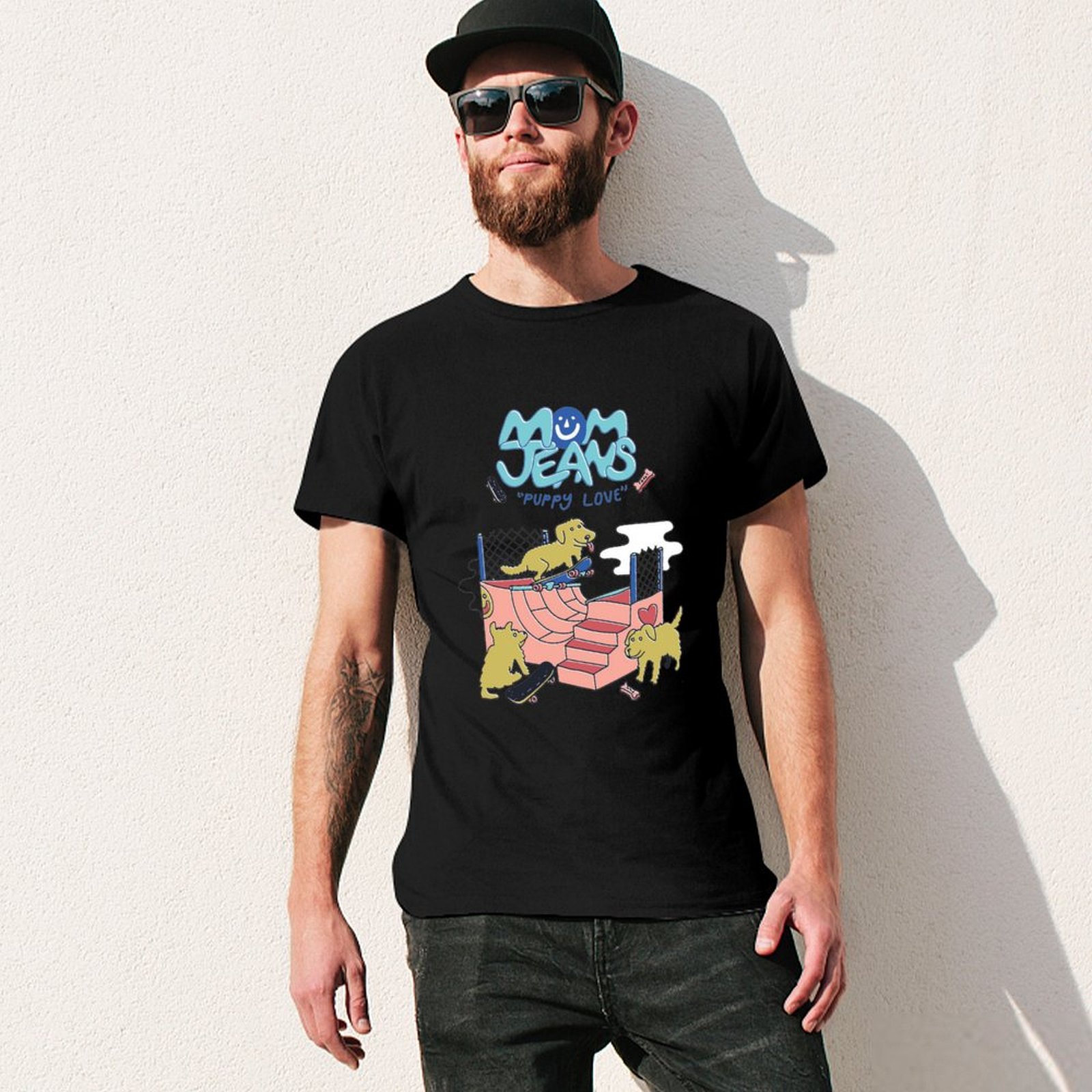 Mom Jeans marka köpek aşkı, kö - Jeans Shirt Fashion For Men incelemesi ve fiyatı