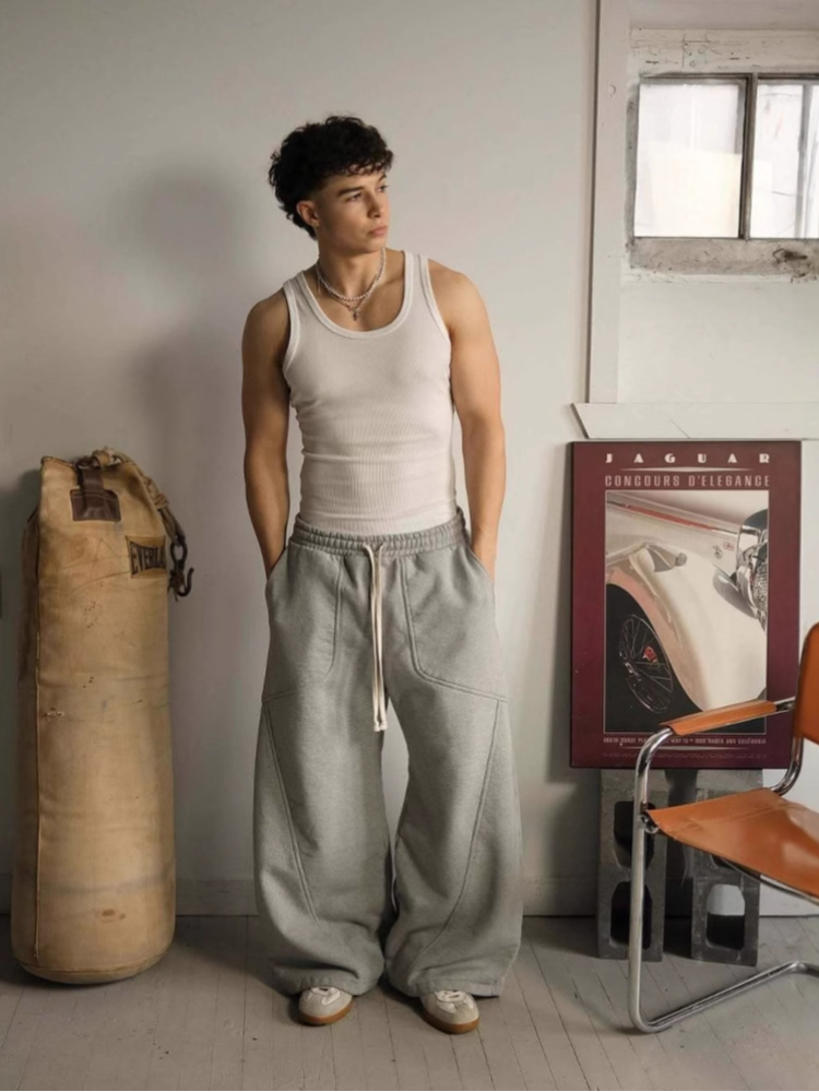 2025 Sokak Hip-hop Goth Haraju - Men'S Fashion Pants 2025 incelemesi ve fiyatı