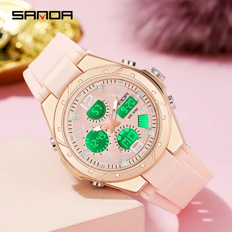 SANDA pembe Kadın Saati Analog - Men'S Fashion Week 2026 incelemesi ve fiyatı