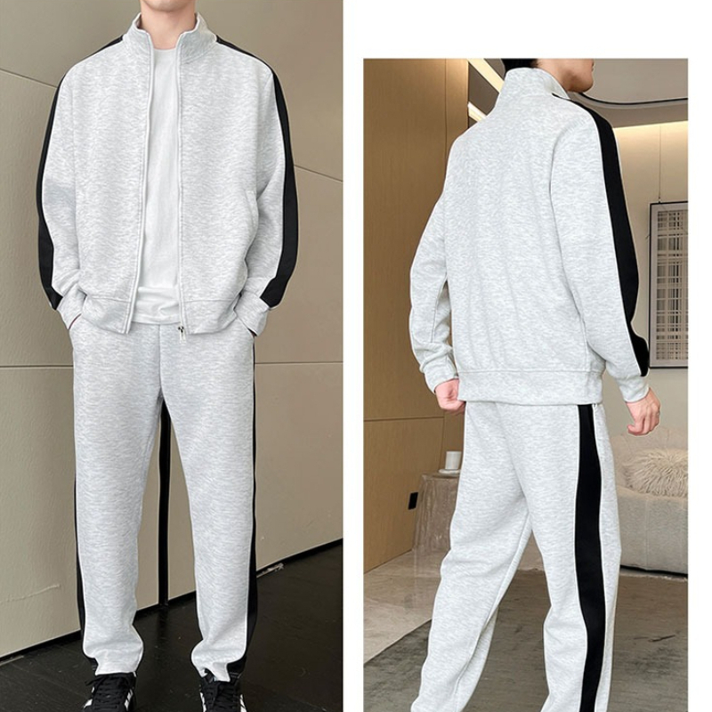Sonbahar Erkek Eşofman Takımı  - Men'S Fashion Zipper Jacket incelemesi ve fiyatı