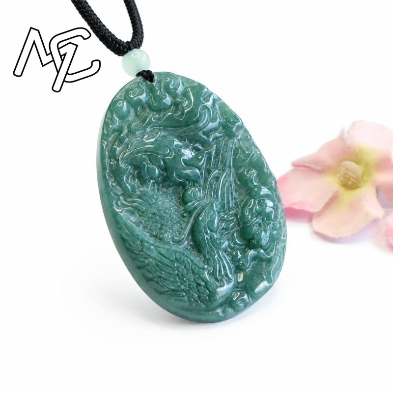 Gerçek Doğal Zümrüt Yeşim Mavi - Men'S Fashion Jewelry incelemesi ve fiyatı