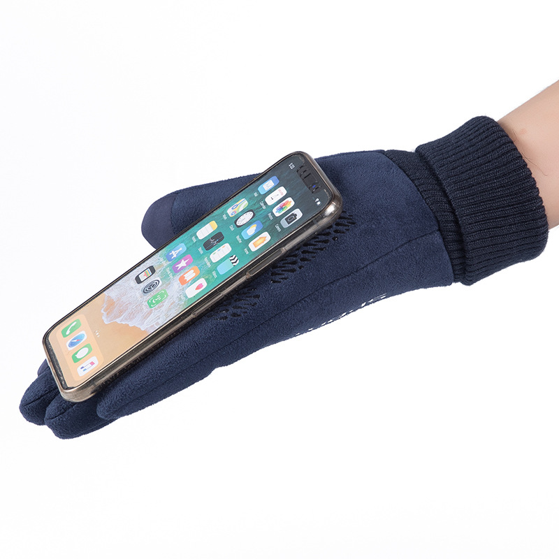 Erkekler kış süet deri peluş k - Men'S Fashion Gloves incelemesi ve fiyatı