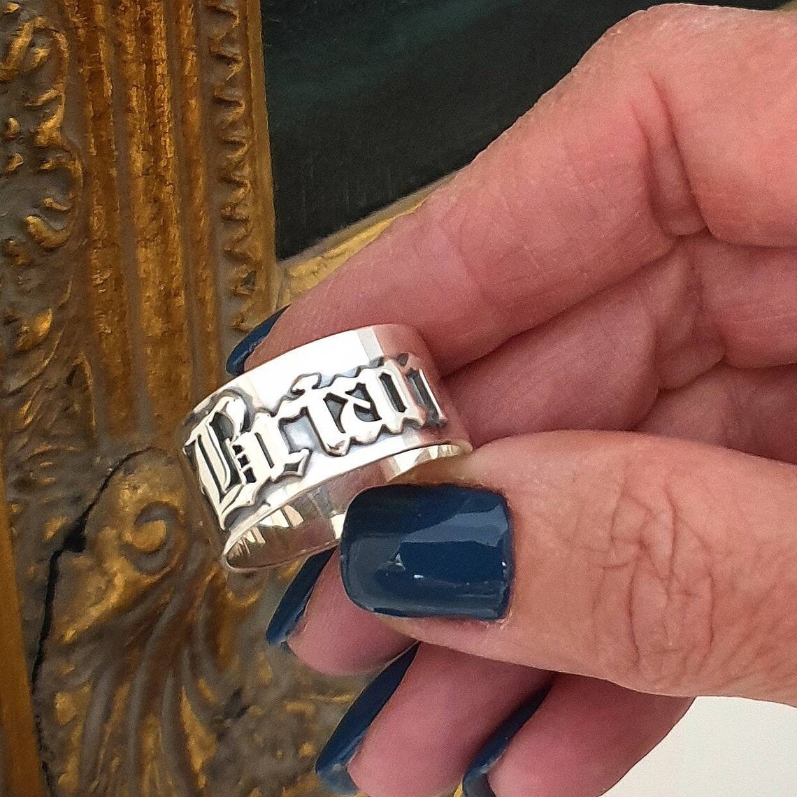 12 MM erkek Gotik Yüzükler Kiş - Men'S Fashion For Wedding incelemesi ve fiyatı